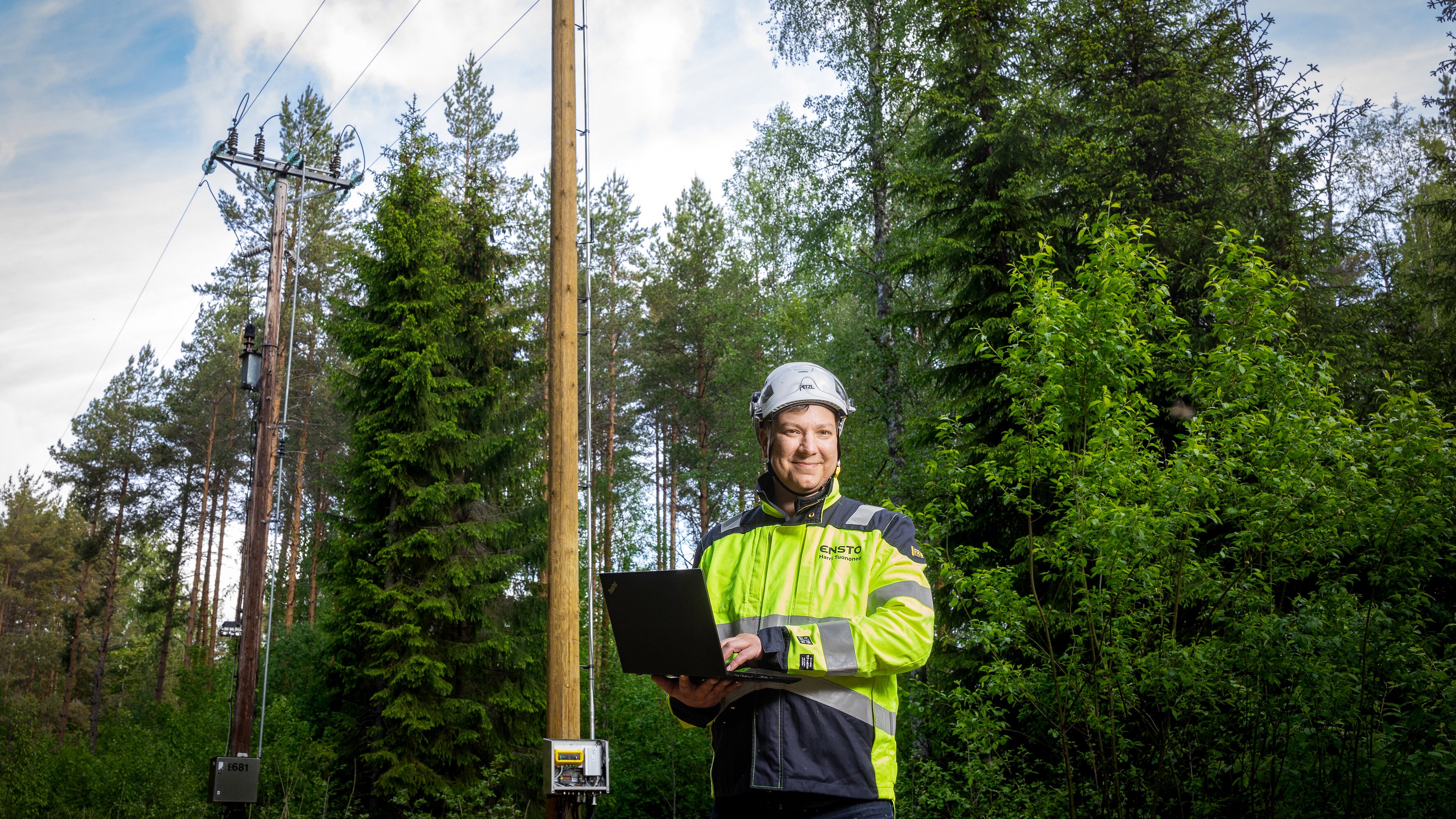 Fault indicator in Kouvola, Finland.